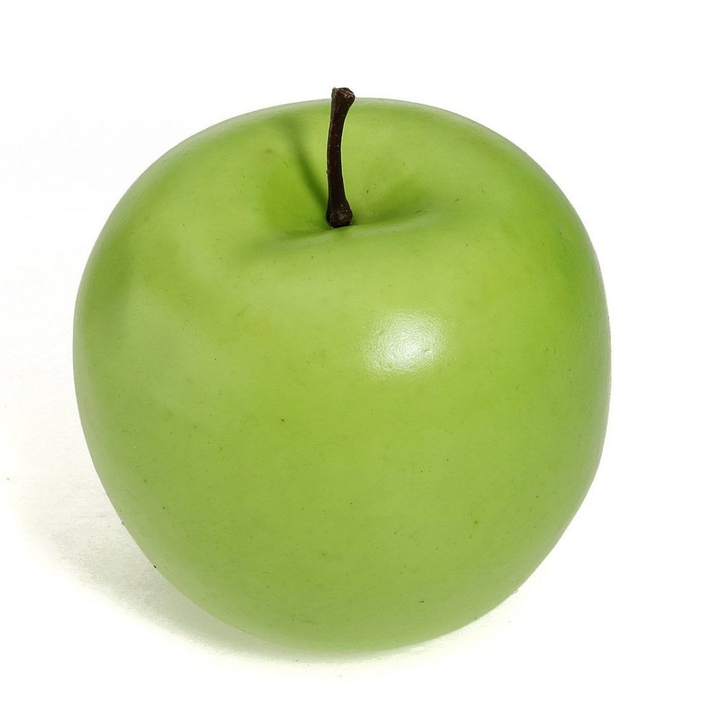 фотография зеленого яблока